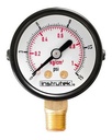 Manómetro 1.5", estándar, 1/8" NPT, inferior, 15 psi-kg/cm2
