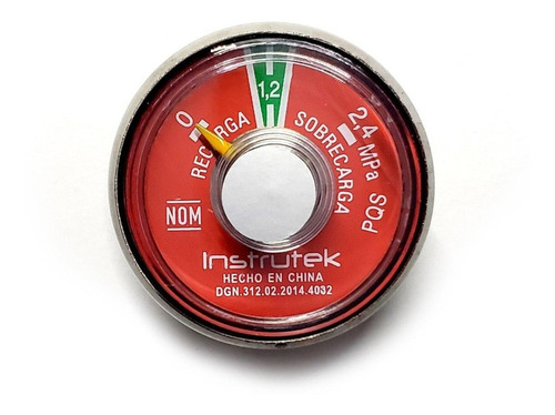 1000 Pz De Manómetro P/extintor 1.2 Mpa Cert. Envío Gratis