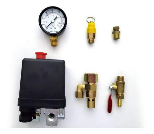 Kit de accesorios para compresor: 1004A, 2002, 3002, 4002, 51100COM160 y 5001