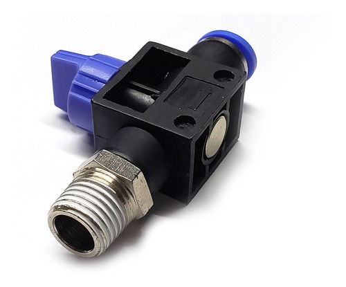 Válvula de mano, 1/4" NPT x 8 mm