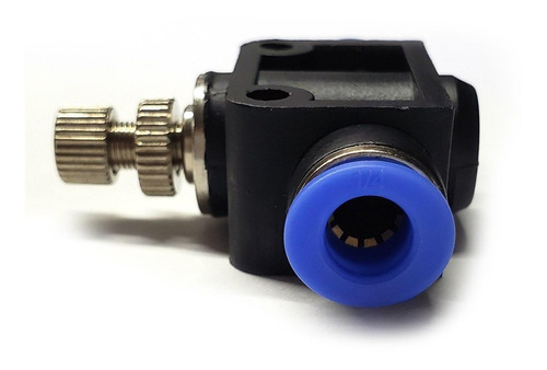 Regulador de flujo unión recta, 1/4" x 1/4"