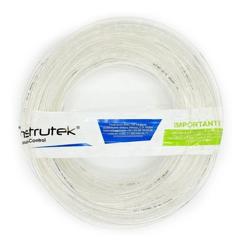 Manguera Aire Tubing De Poliuretano Transparente 1/4, 50 Mts