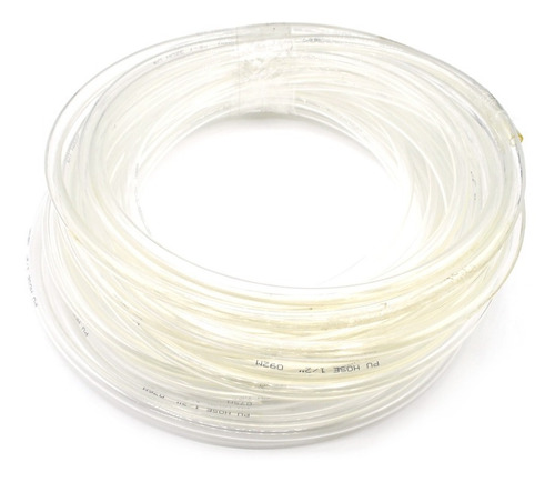 Manguera Aire Tubing De Poliuretano Transparente 1/2, 50 Mts