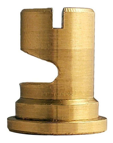 Boquilla para aspersión TK-05 fabricada en latón. Dispone de orificio redondo tipo 05 (62 milésimas de pulgada) para minimizar los atascos.