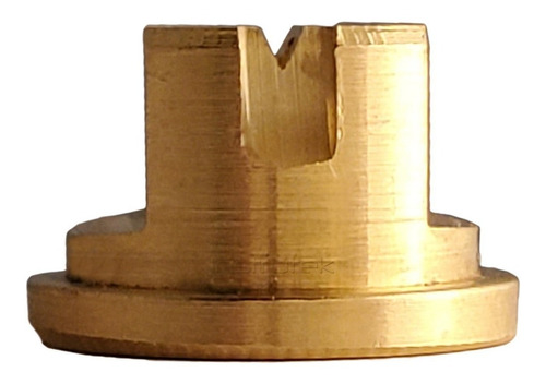 Boquilla para aspersión TP-02 fabricada en latón. Dispone de orificio redondo tipo 02 (54 milésimas de pulgada) para minimizar los atascos.