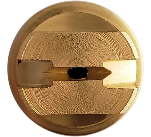 Boquilla para aspersión TP-03 fabricada en latón. Dispone de orificio redondo tipo 03 (57 milésimas de pulgada) para minimizar los atascos.