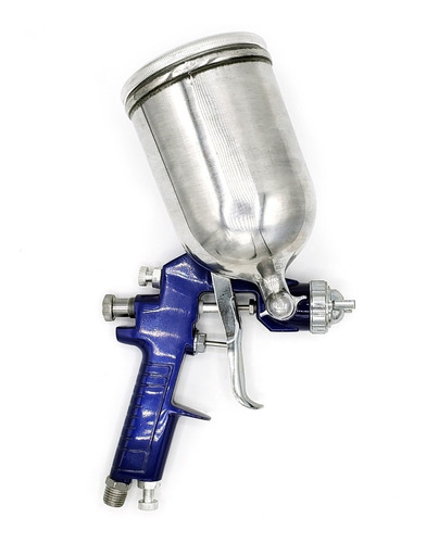[IPG352] Pistola de gravedad, vaso aluminio, 400 cc, entrada 1/4", boquilla 1.5 mm
