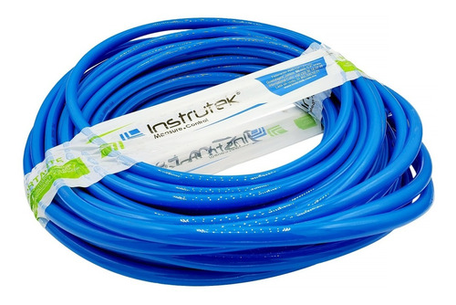 [PU12QTY25] Manguera Para Aire (tubing) De Poliuretano Azul 1/2 25 Mts