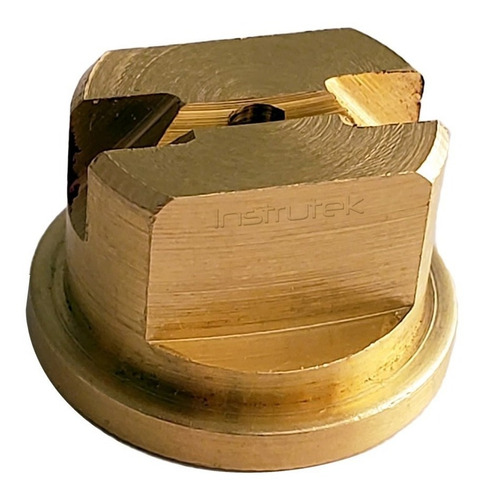 [BTP04] Boquilla para aspersión TP-04 fabricada en latón. Dispone de orificio redondo tipo 04 (59 milésimas de pulgada) para minimizar los atascos.